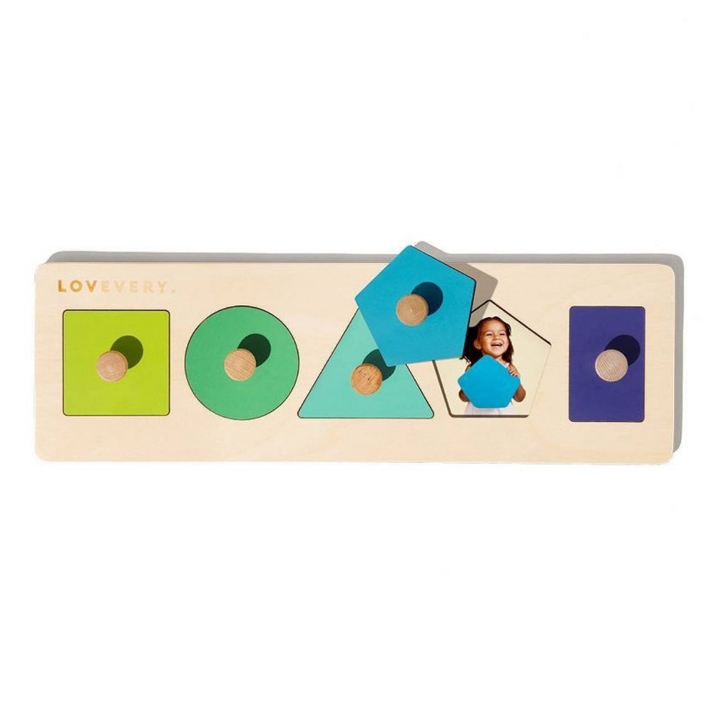 LOVEVERY Friends of All Shapes Puzzle